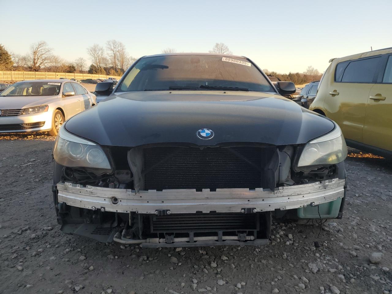2008 BMW 5er VIN WBANW13508CZ78488 Copart auction photo, front end damage thumbnail 5