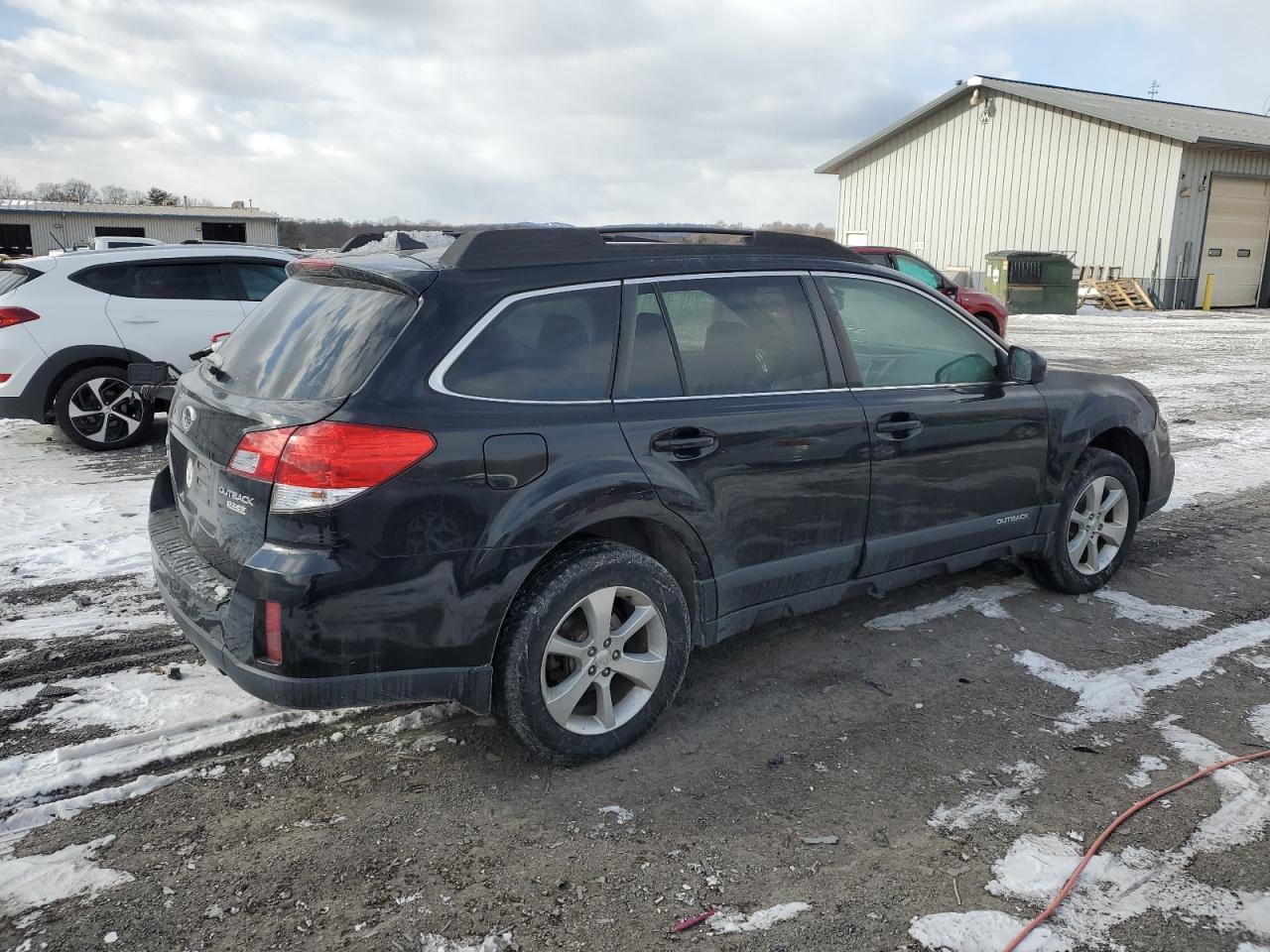 2013 Subaru Outback VIN 4S4BRBKCXD3249052 Copart auction photo, burn damage thumbnail 3