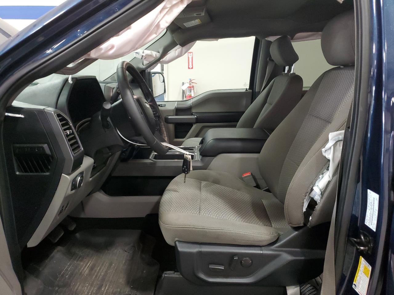 2019 Ford F-150 VIN 1FTEW1E50KFB01361 Copart auction photo, front end / side damage thumbnail 7