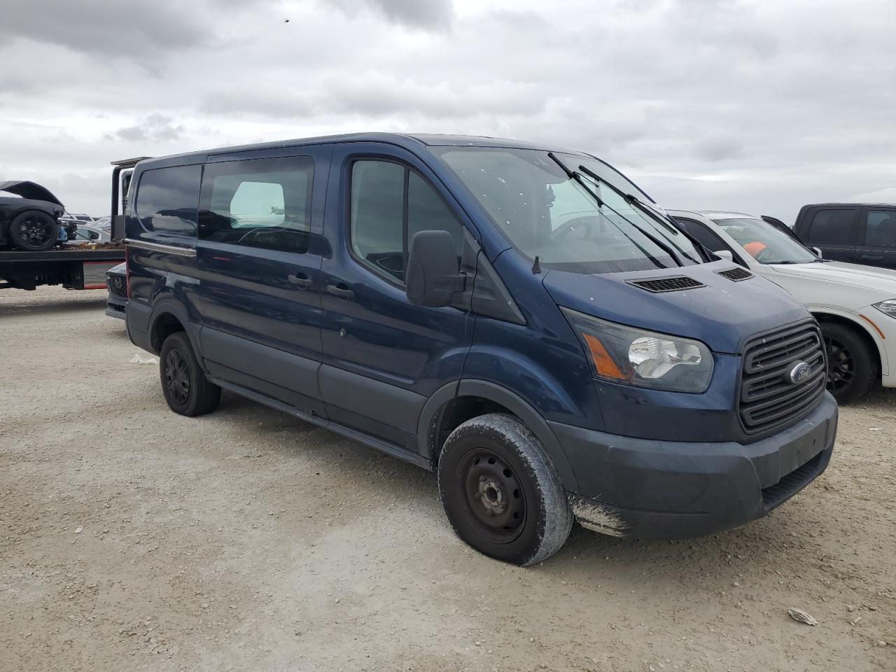 2016 Ford Transit VIN 1FTYR1YM8GKA05757 Copart auction photo, water/flood damage thumbnail 4