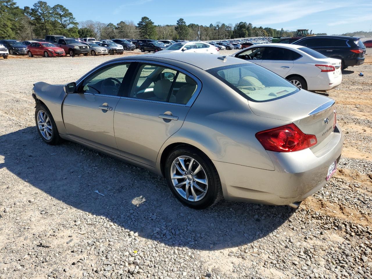 2009 Infiniti G VIN JNKCV61E69M011195 Copart auction photo, front end damage thumbnail 2