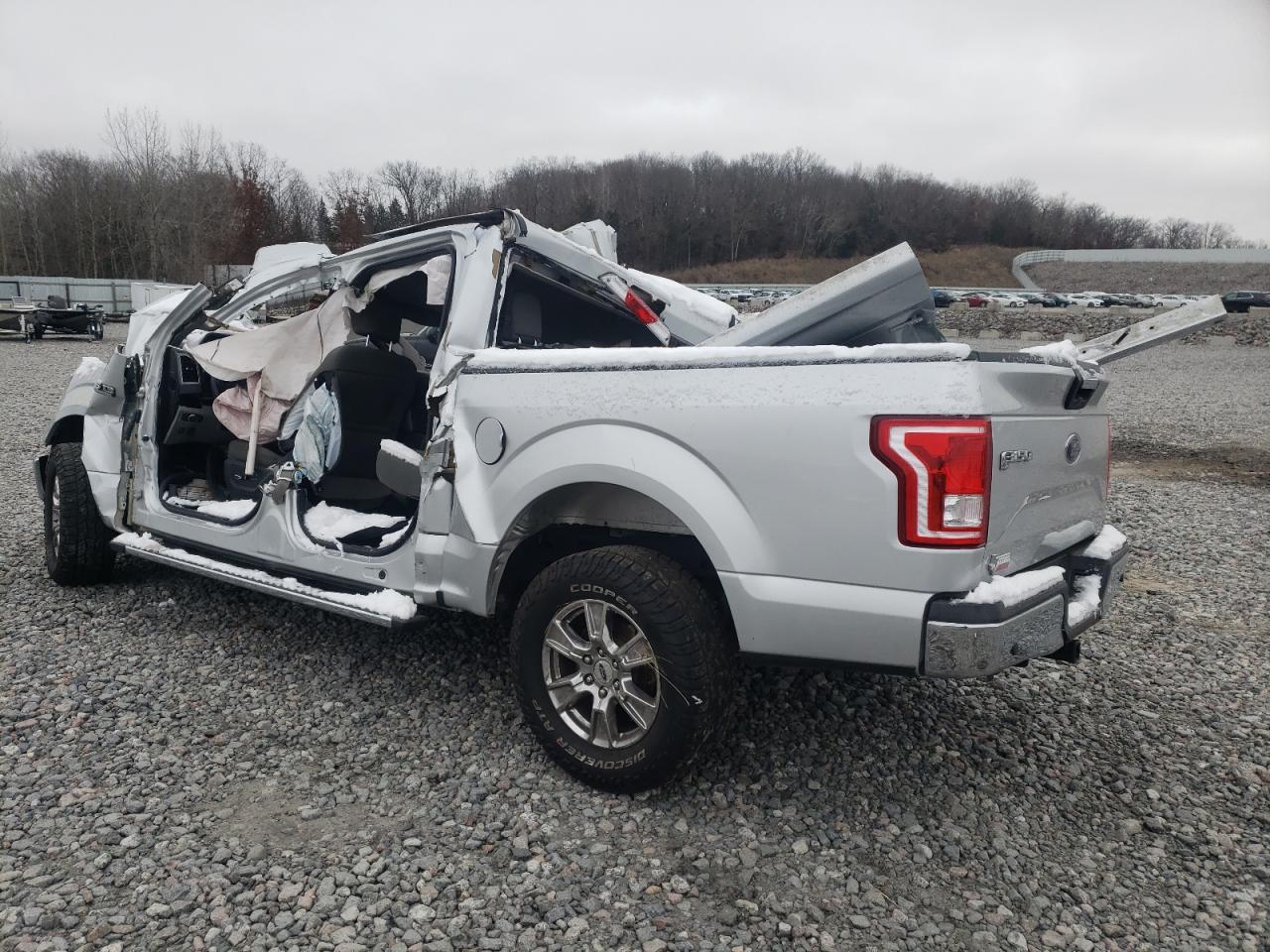 2017 Ford F-150 VIN 1FTEW1CP0HKC96639 Copart auction photo, rollover damage thumbnail 2