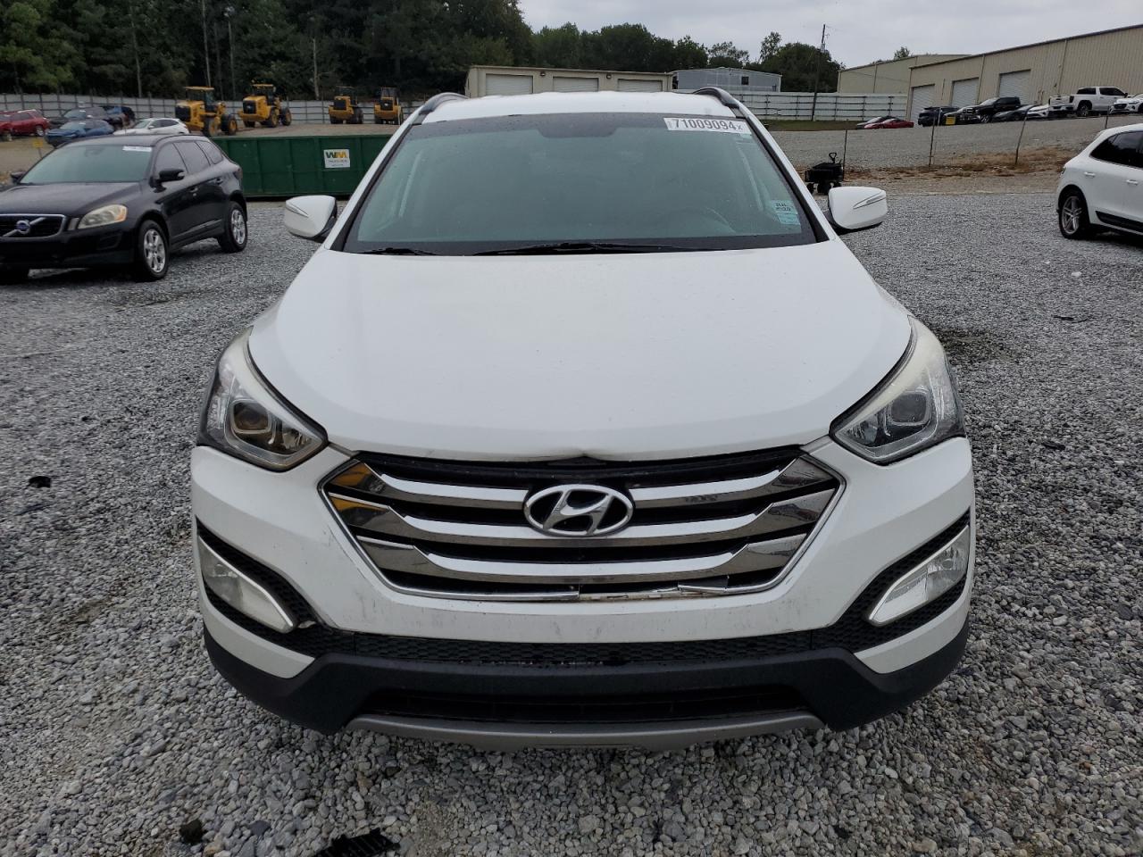 2013 Hyundai Santa Fe VIN 5XYZU3LA5DG082969 Copart auction photo, front end / minor dent/scratches damage thumbnail 5