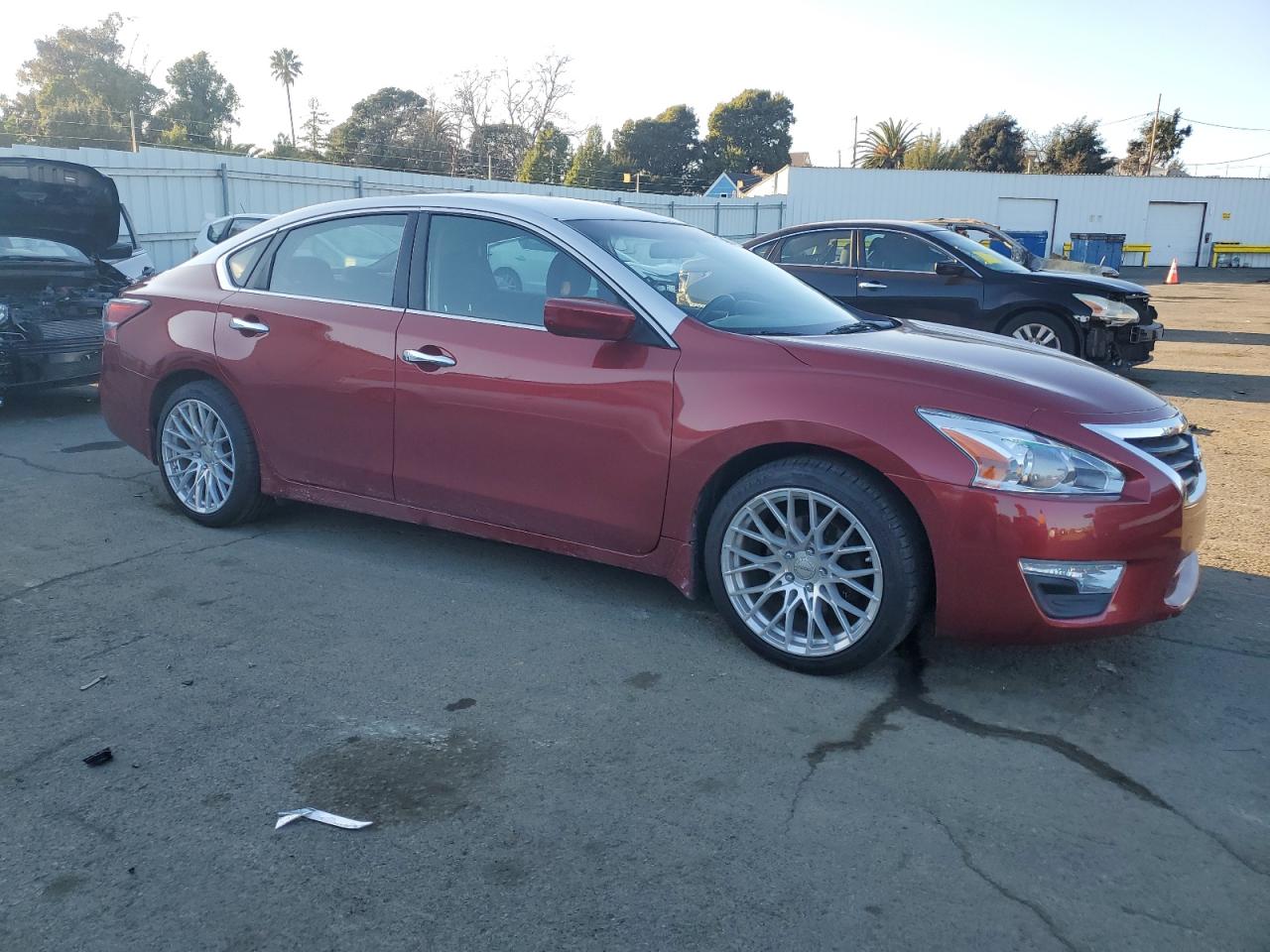 2015 Nissan Altima VIN 1N4AL3AP3FC245459 Copart auction photo, all over damage thumbnail 4