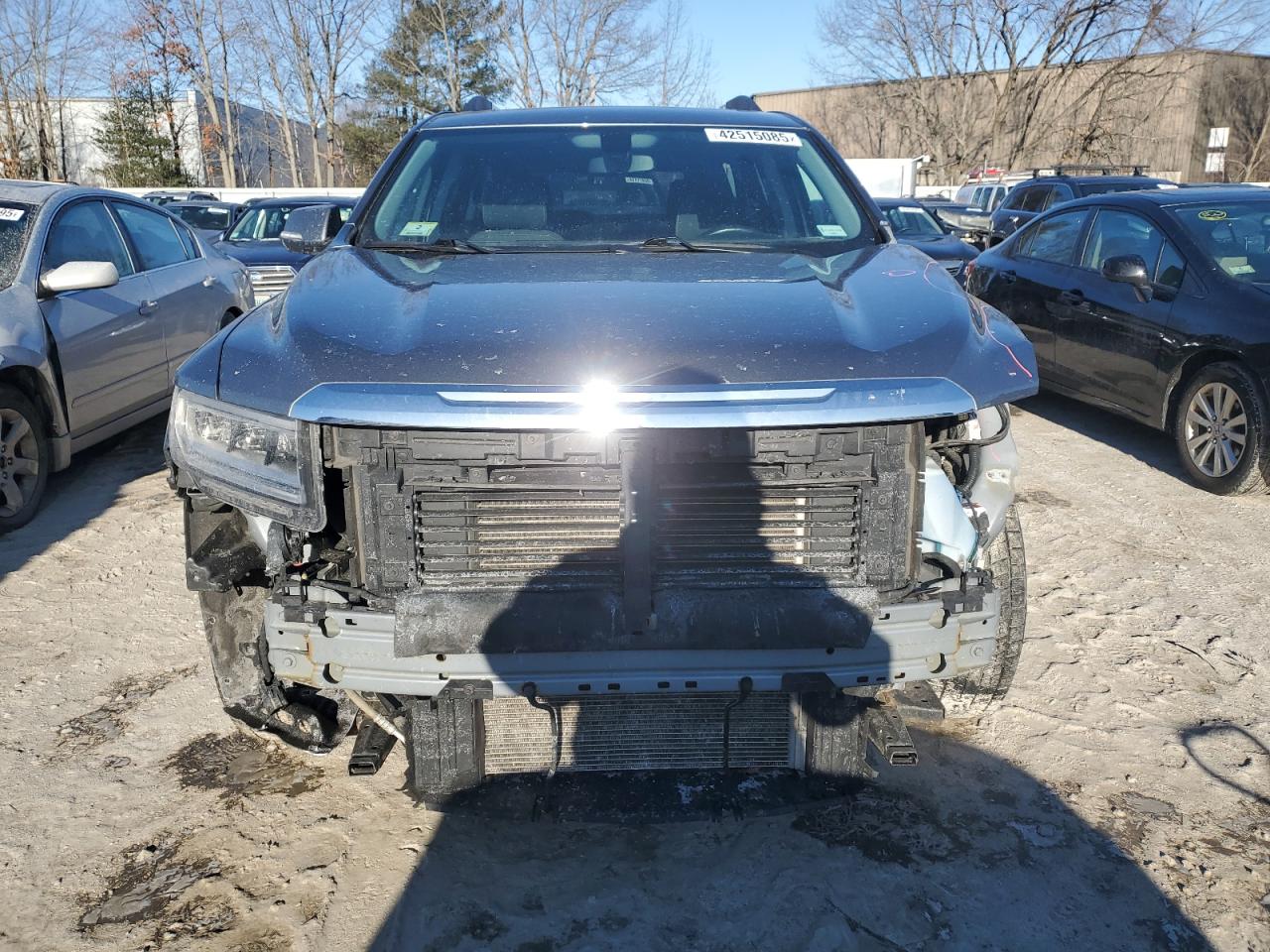 2020 GMC Acadia VIN 1GKKNRLSXLZ127631 Copart auction photo, front end damage thumbnail 5