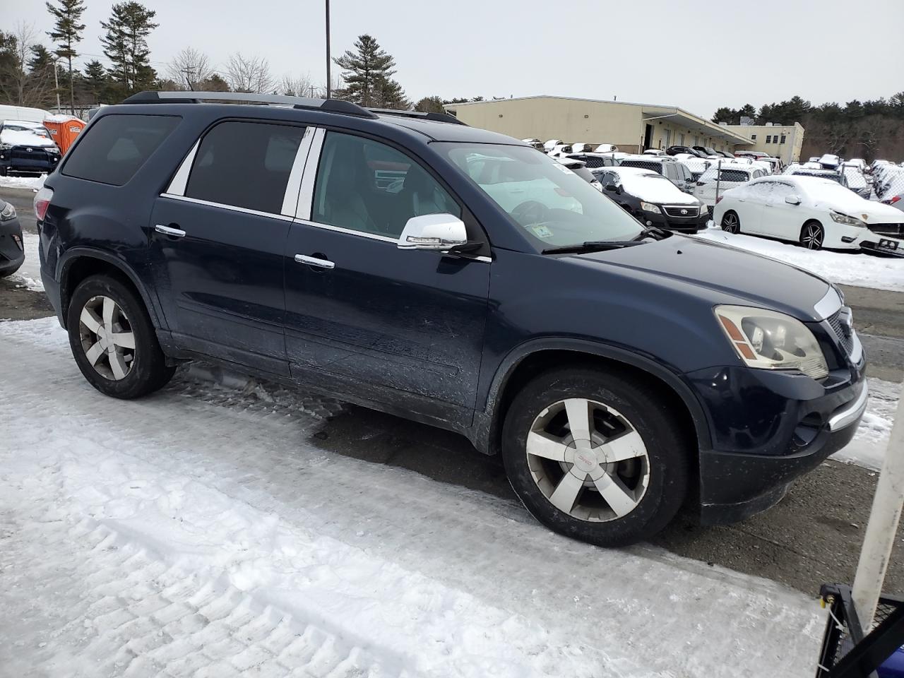 2012 GMC Acadia VIN 1GKKVSEDXCJ241939 Copart auction photo, side / minor dent/scratches damage thumbnail 4