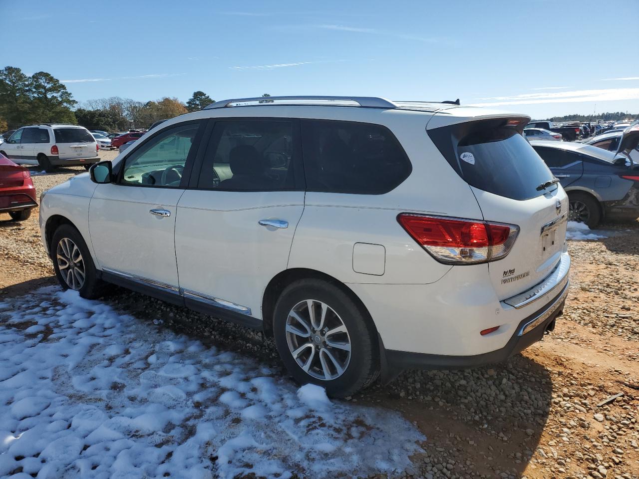 2014 Nissan Pathfinder VIN 5N1AR2MN8EC708719 Copart auction photo, side damage thumbnail 2