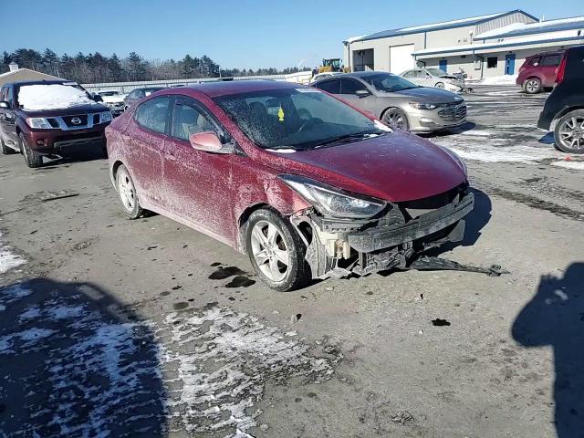 2011 Hyundai Elantra VIN KMHDH4AE0BU120478 Copart auction photo, front end damage thumbnail 11