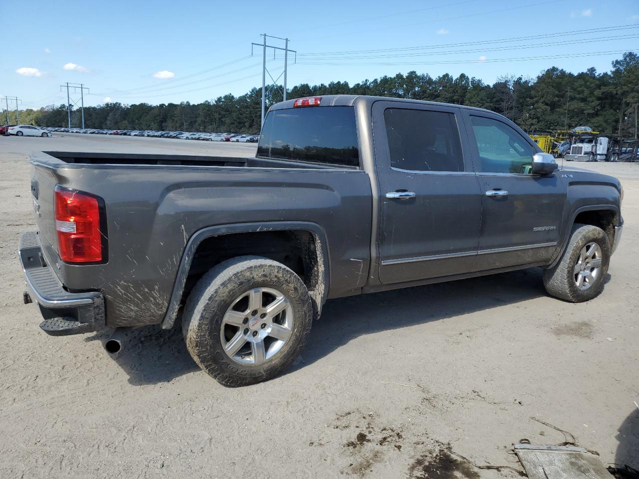 2014 GMC Sierra VIN 3GTU2VEC0EG153590 Copart auction photo, mechanical damage thumbnail 3