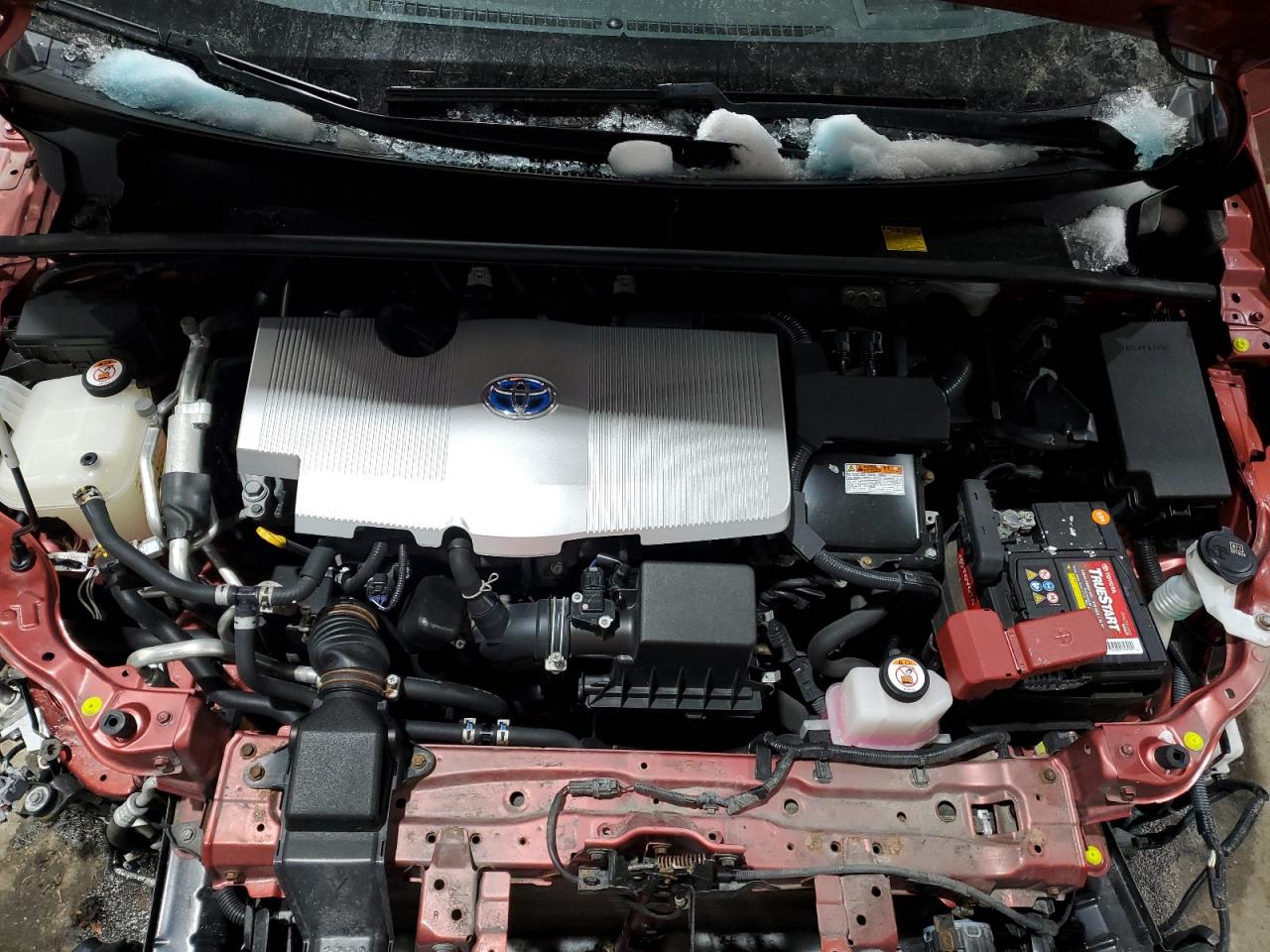2017 Toyota Prius VIN JTDKARFP6H3000853 Copart auction photo, front end / minor dent/scratches damage thumbnail 11