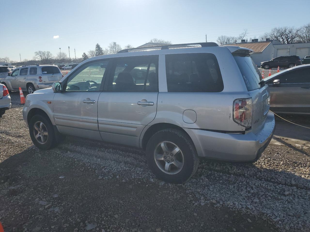 2008 Honda Pilot VIN 5FNYF18398B037776 Copart auction photo, mechanical / rear end damage thumbnail 2