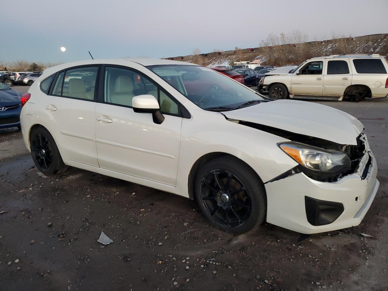 2012 Subaru Impreza VIN JF1GPAC64CH232449 Copart auction photo, front end damage thumbnail 4