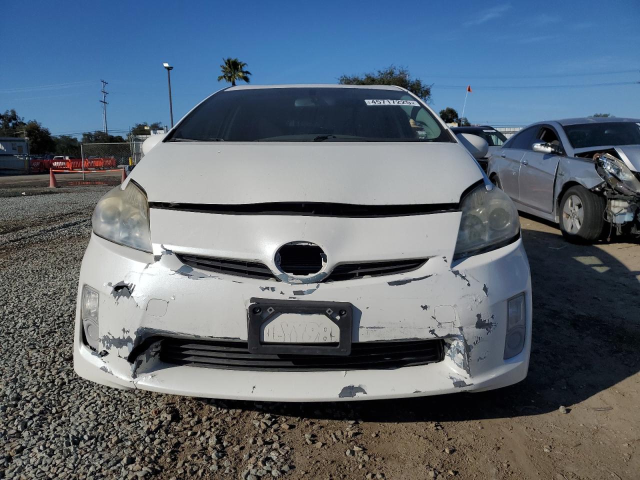 2010 Toyota Prius VIN JTDKN3DU3A0158245 Copart auction photo, front end / rear end damage thumbnail 5