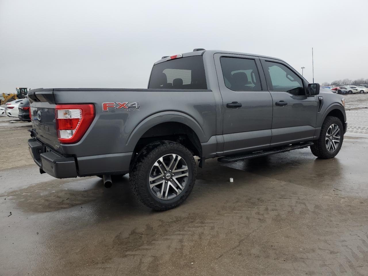 2022 Ford F-150 VIN 1FTFW1E84NKD20849 Copart auction photo, side damage thumbnail 3