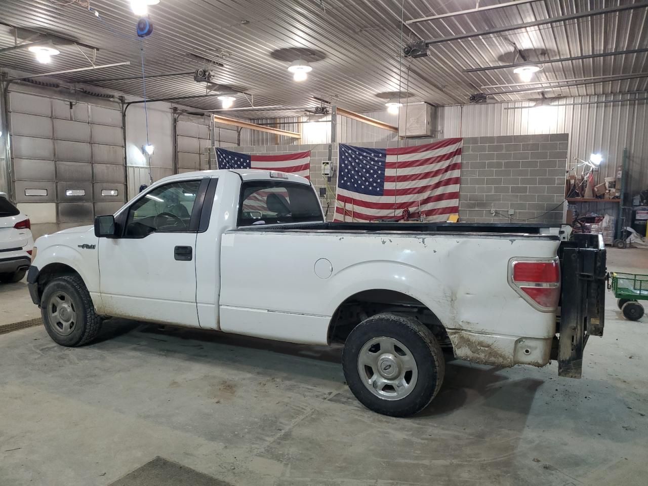 2010 Ford F-150 VIN 1FTMF1C83AKA83985 Copart auction photo, side damage thumbnail 2