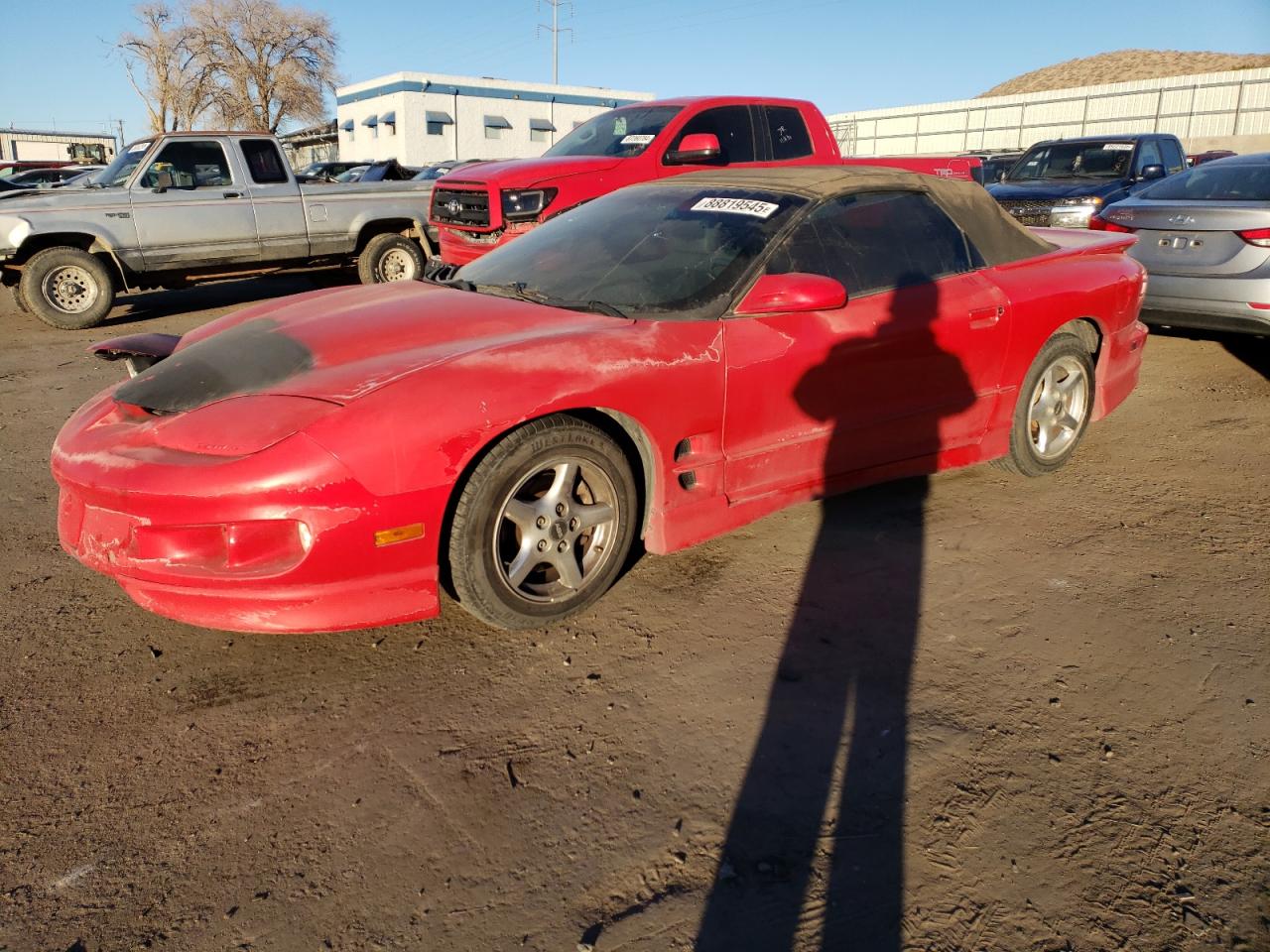 1999 Pontiac Firebird VIN 2G2FS32K3X2233291