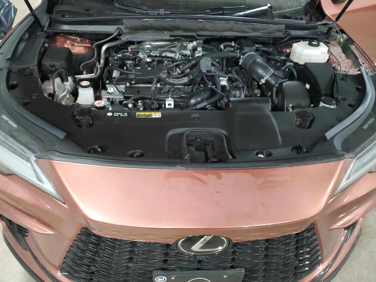 2023 Lexus RX VIN 2T2BCMEA8PC002373 Copart auction photo, undercarriage / stripped damage thumbnail 12