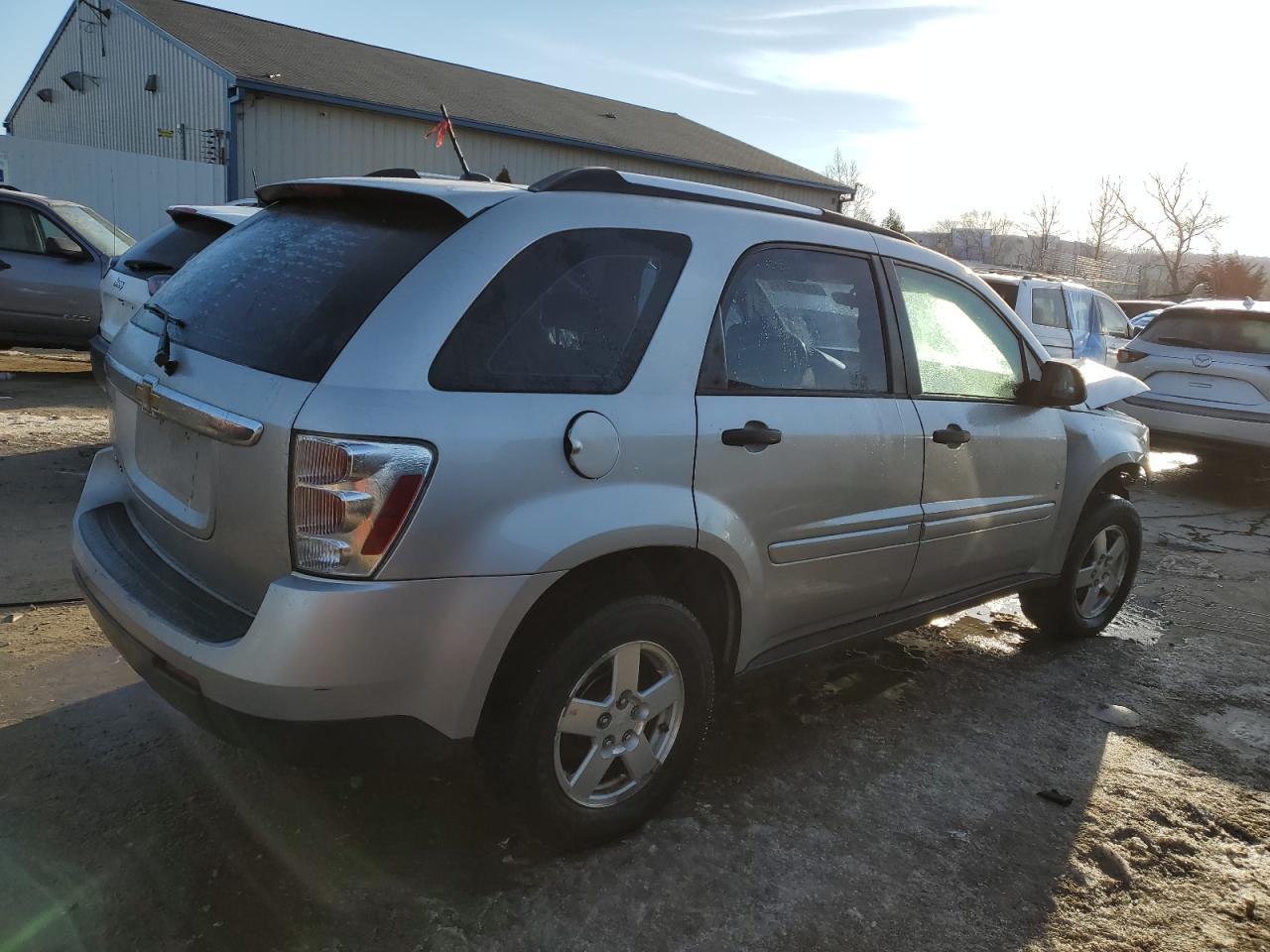 2007 Chevrolet Equinox VIN 2CNDL13F176015604 Copart auction photo, front end damage thumbnail 3