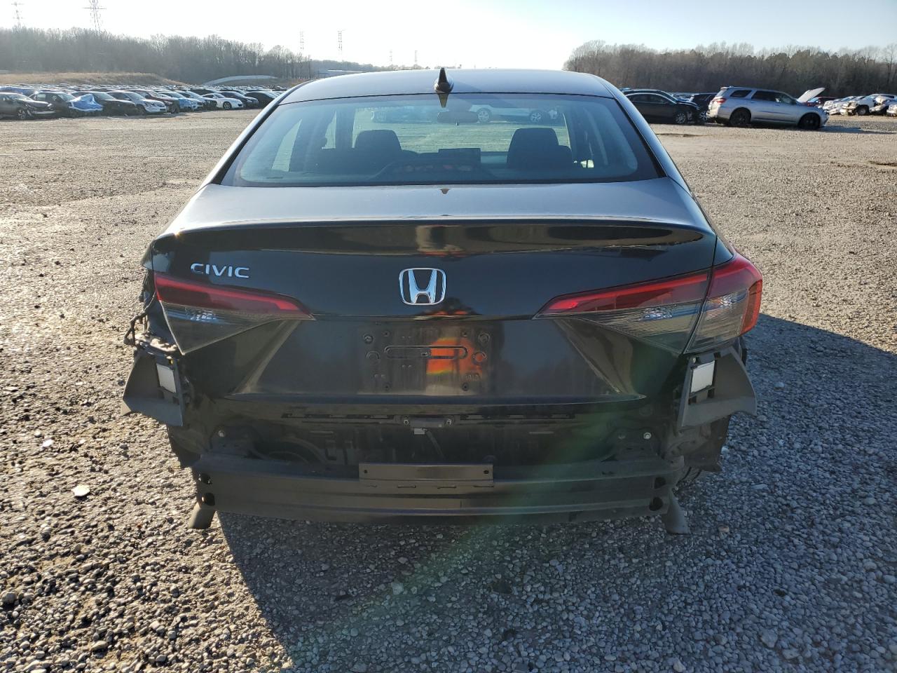 2023 Honda Civic VIN 2HGFE1F79PH303291 Copart auction photo, all over damage thumbnail 6