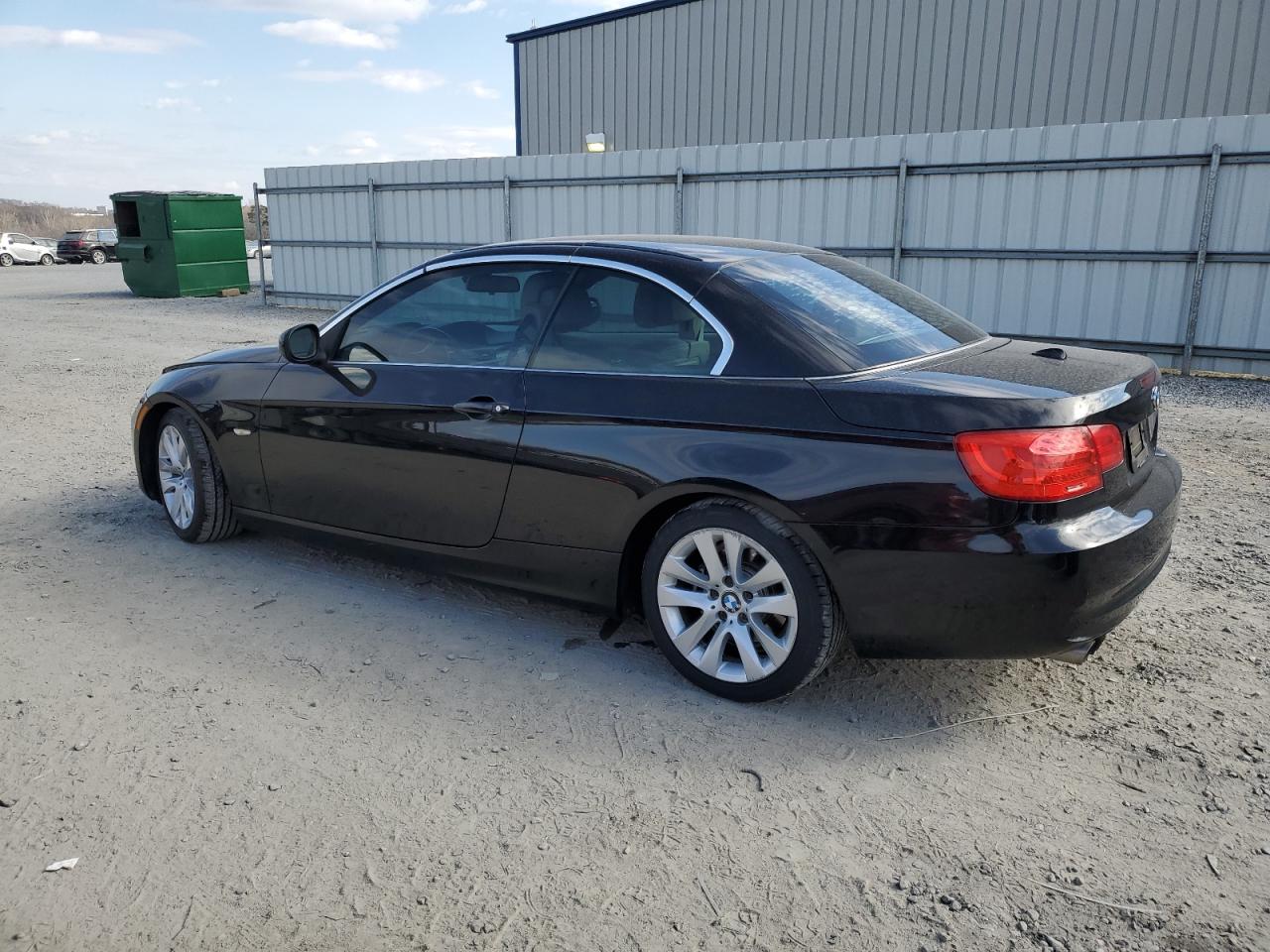 2013 BMW 3er VIN WBADW3C54DJ527044 Copart auction photo, front end / minor dent/scratches damage thumbnail 2