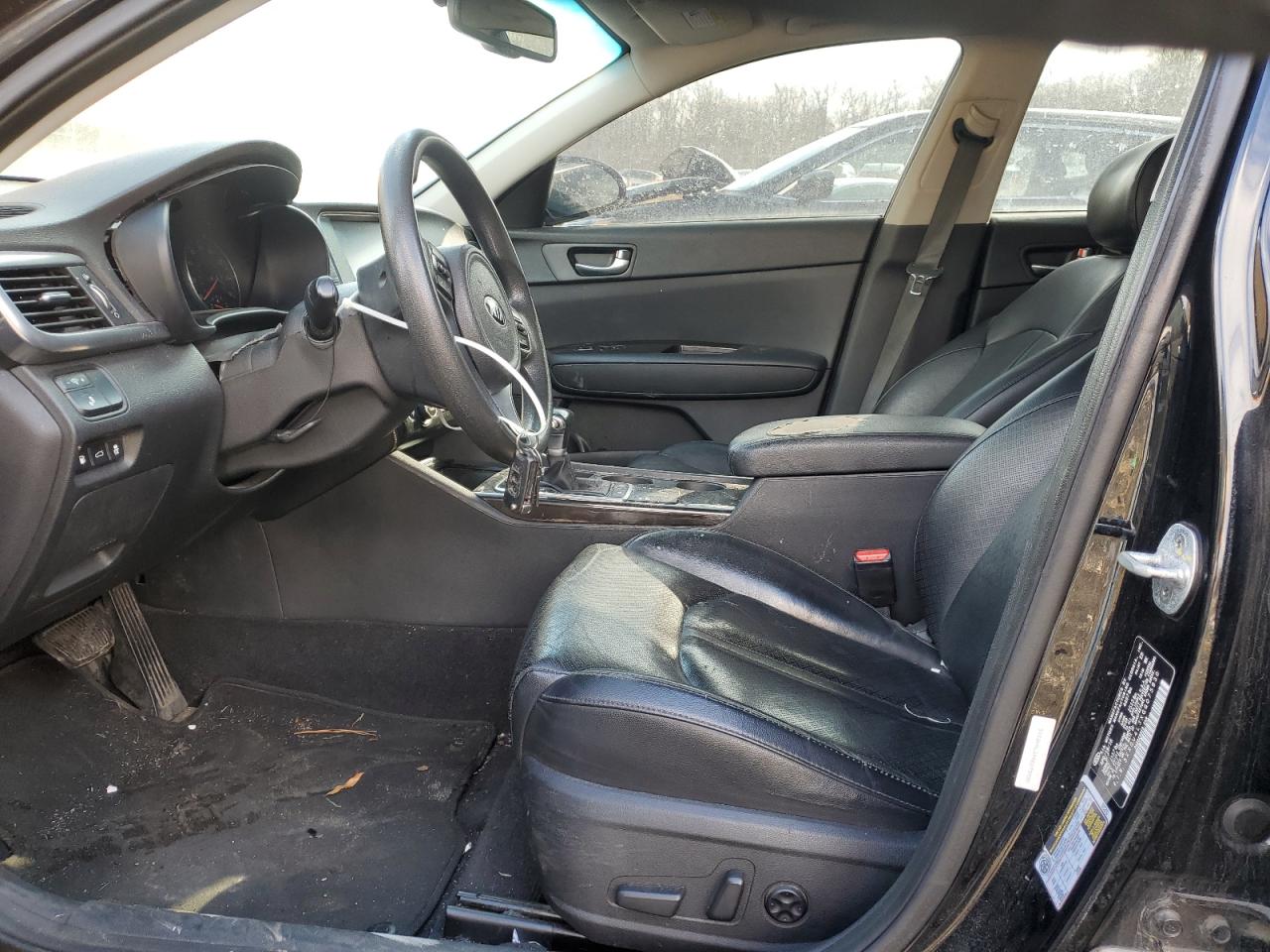 2016 KIA Optima VIN 5XXGU4L3XGG075930 Copart auction photo, front end damage thumbnail 7