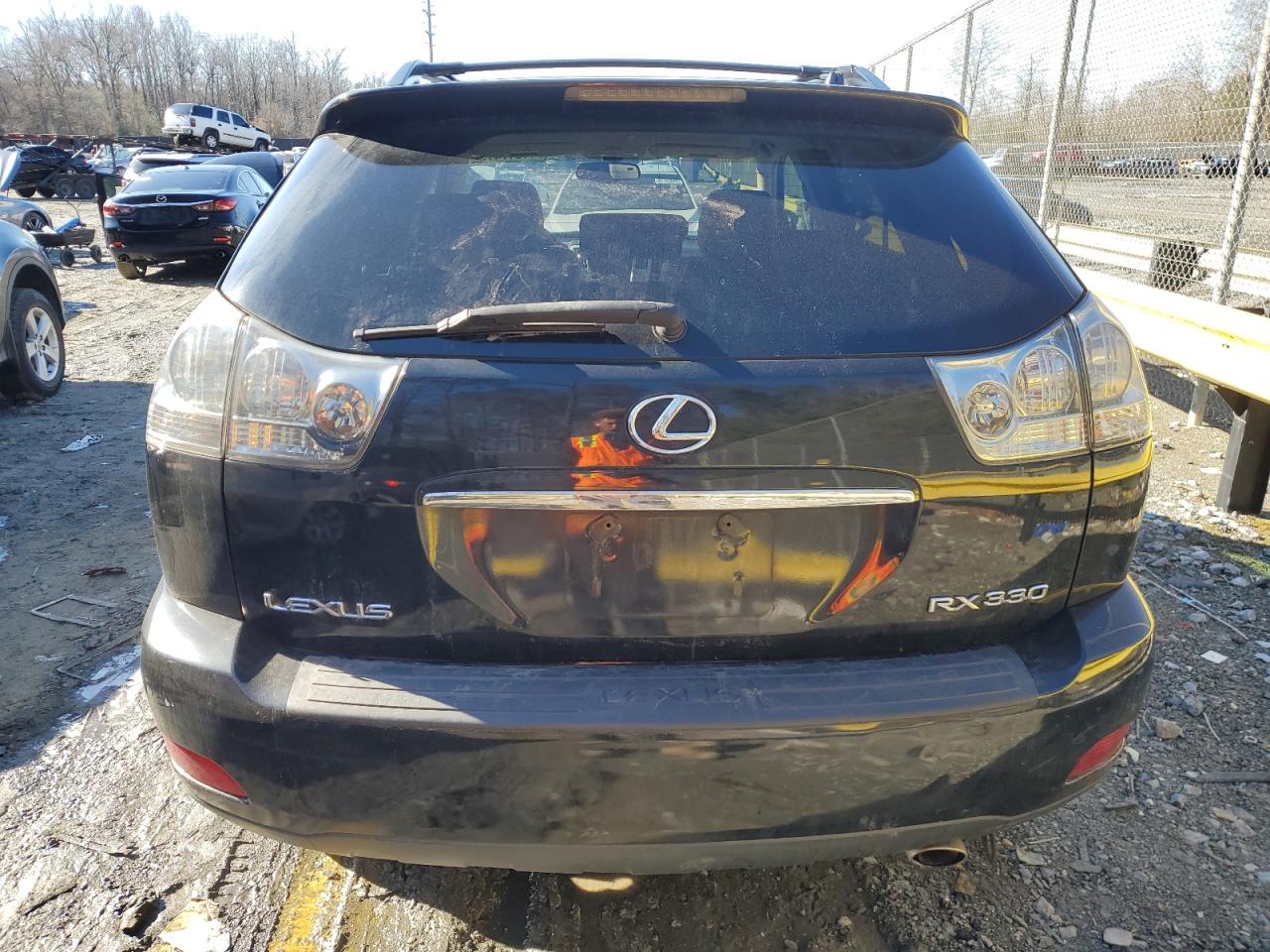 2004 Lexus RX VIN 2T2HA31U54C029343 Copart auction photo, front end damage thumbnail 6