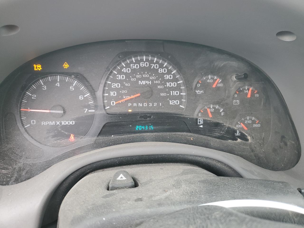 2006 Chevrolet TrailBlazer VIN 1GNET16S166127011 Copart auction photo, all over damage thumbnail 9