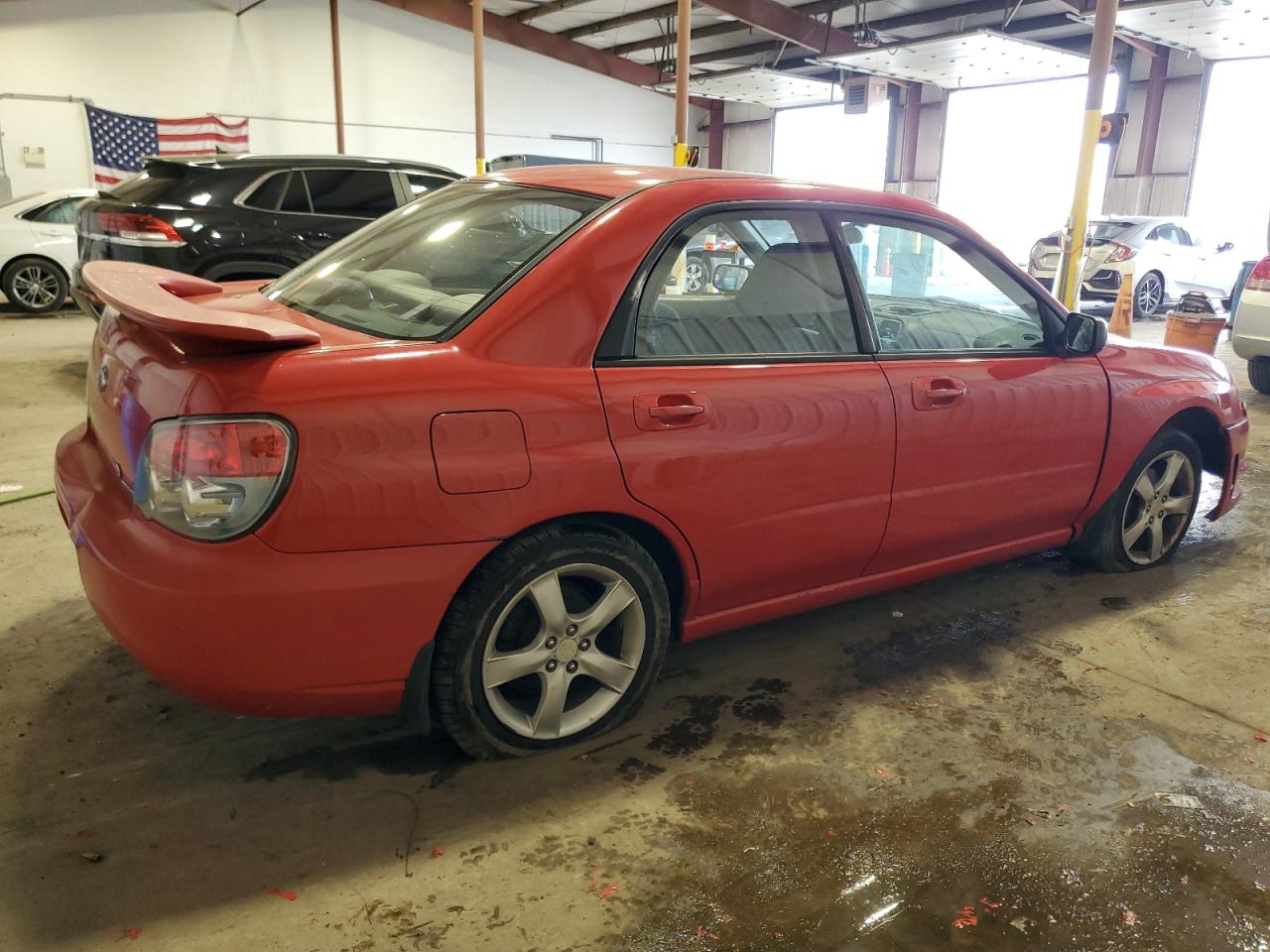 2006 Subaru Impreza VIN JF1GD67686H503873 Copart auction photo, front end / side damage thumbnail 3