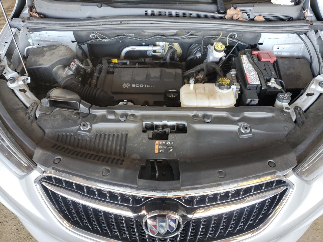 2017 Buick Encore VIN KL4CJASB1HB204170 Copart auction photo, rear end / front end damage thumbnail 12