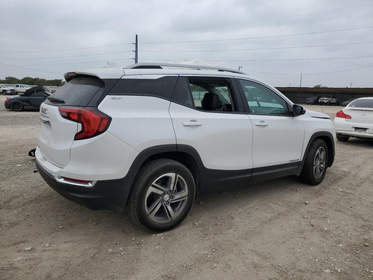 2021 GMC Terrain VIN 3GKALPEVXML344327 Copart auction photo, front end damage thumbnail 3