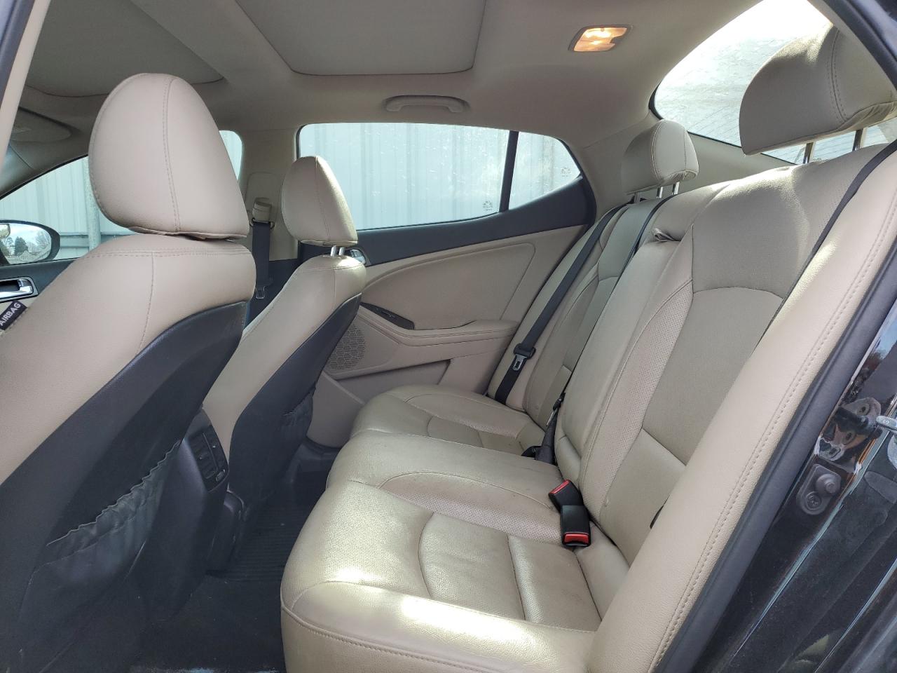 2015 KIA Optima VIN 5XXGN4A77FG455101 Copart auction photo, side damage thumbnail 10
