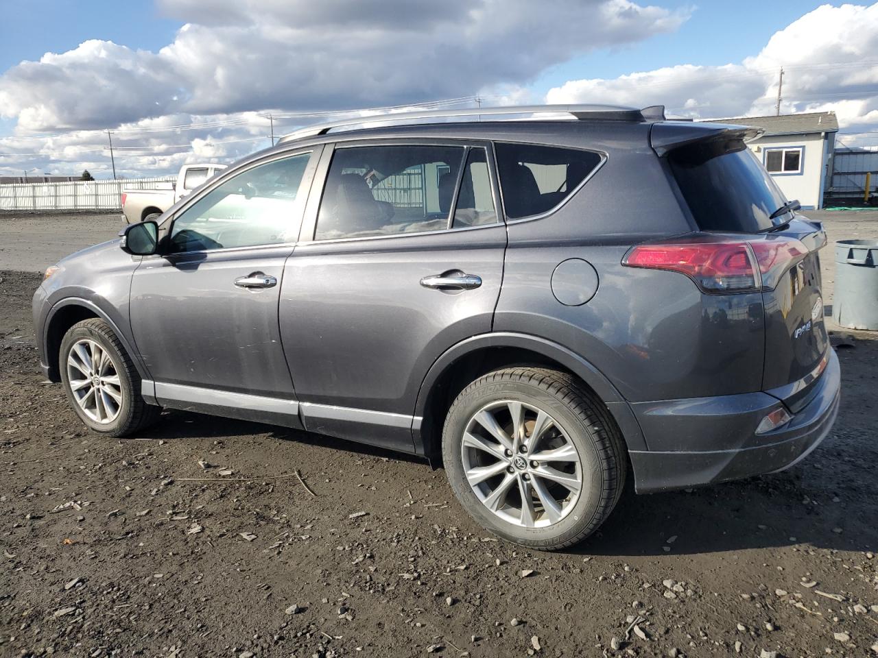 2017 Toyota RAV 4 VIN 2T3DFREV7HW556922 Copart auction photo, side / rear end damage thumbnail 2