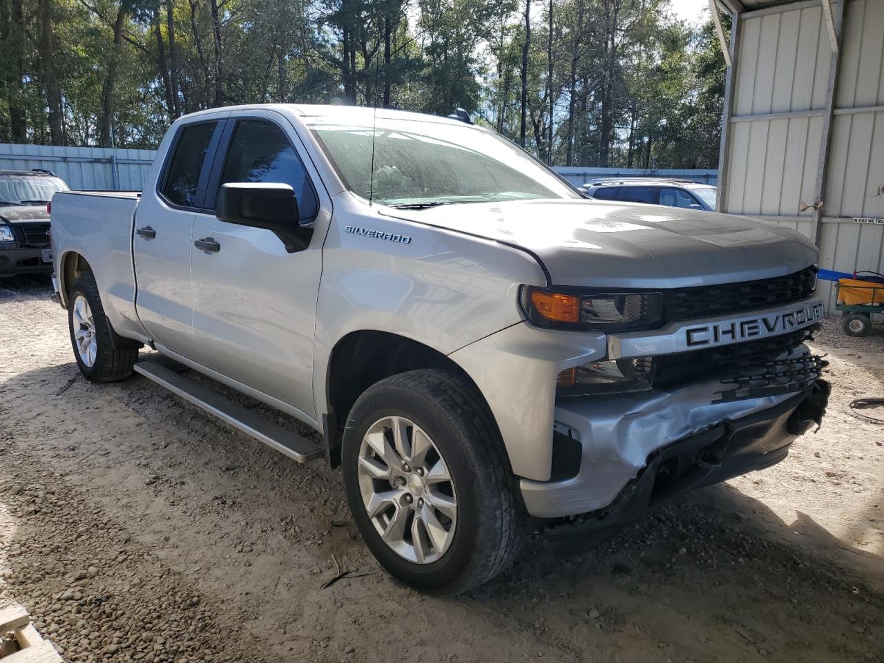 2020 Chevrolet Silverado VIN 1GCRWBEF7LZ287335 Copart auction photo, front end damage thumbnail 4