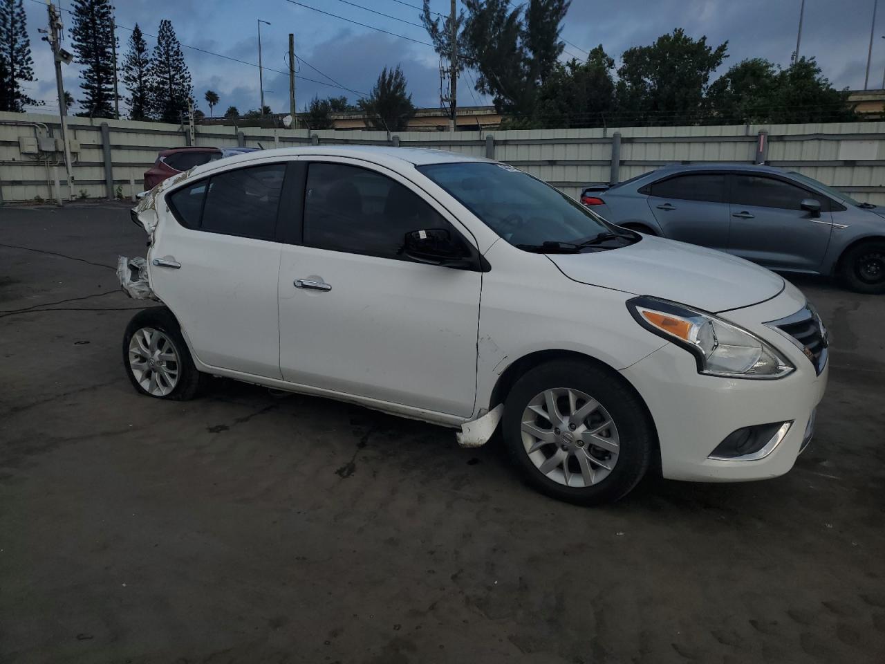 2017 Nissan Versa VIN 3N1CN7AP7HL844802 Copart auction photo, rear end damage thumbnail 4