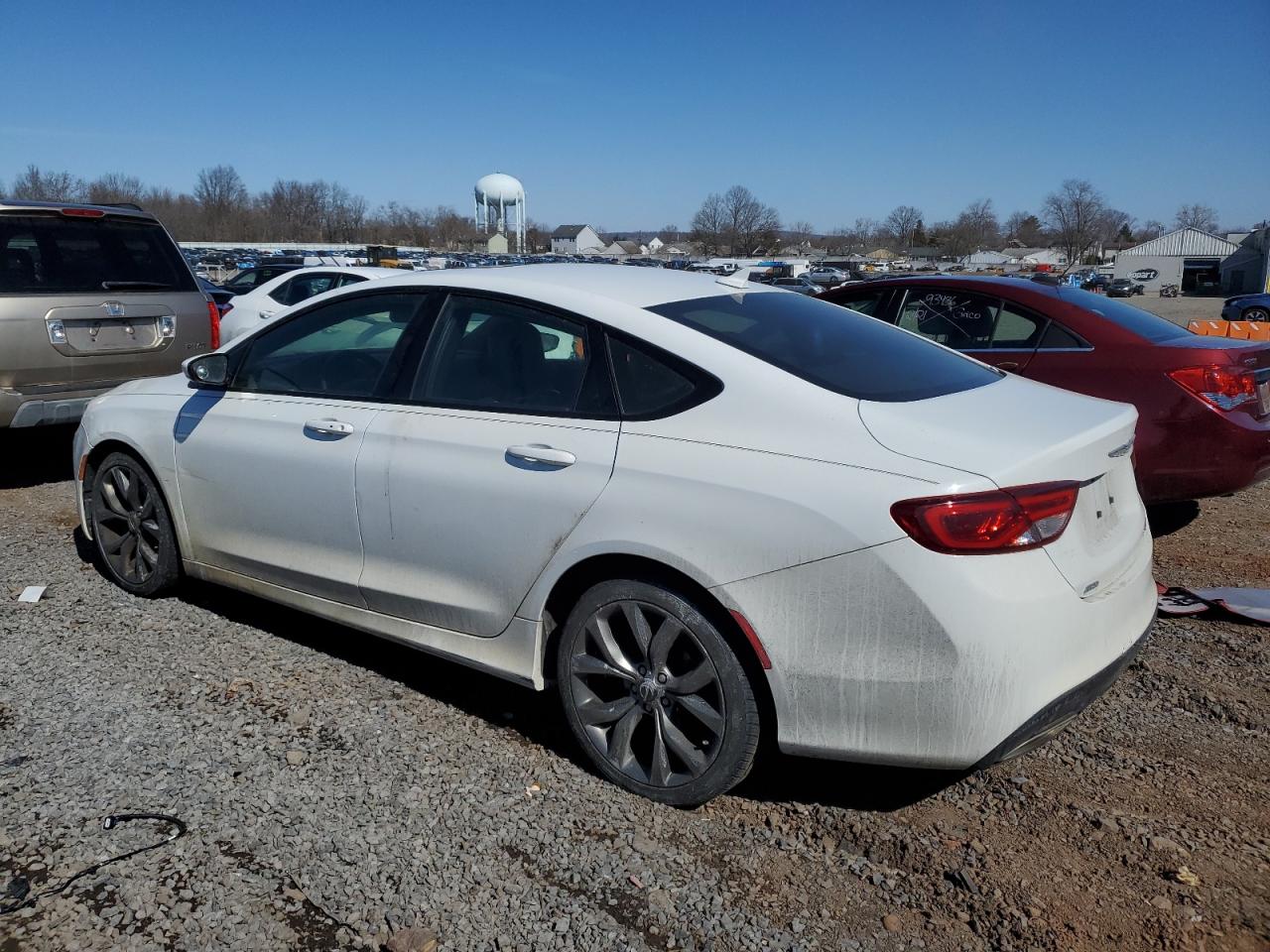 2016 Chrysler 200 VIN 1C3CCCDG0GN118354 Copart auction photo, front end / side damage thumbnail 2