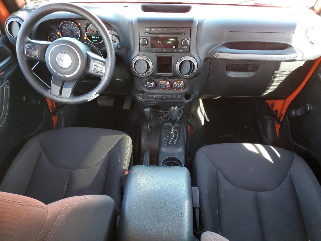 2015 Jeep Wrangler VIN 1C4BJWDG4FL731943 Copart auction photo, undercarriage / minor dent/scratches damage thumbnail 8