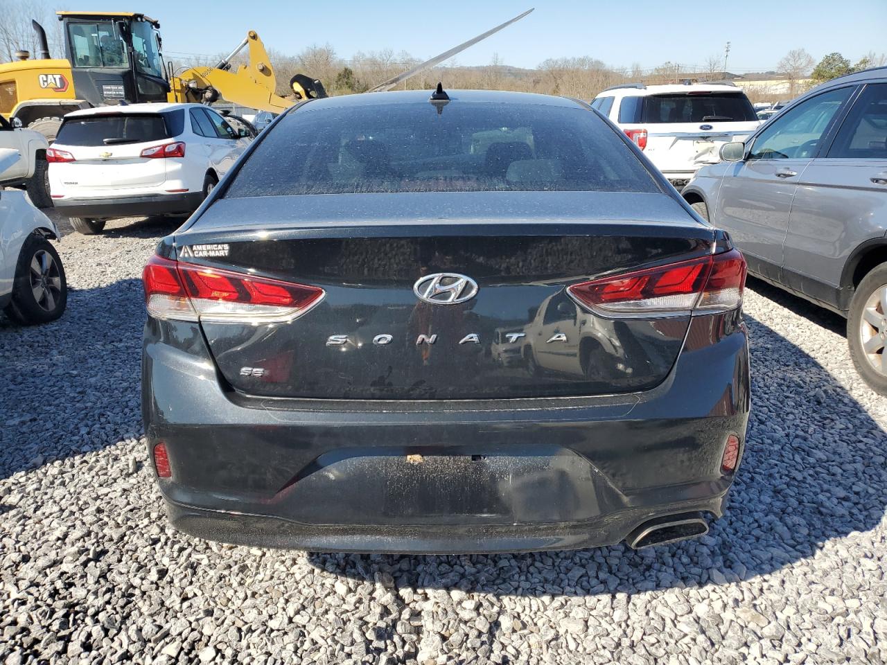 2018 Hyundai Sonata VIN 5NPE24AF3JH618282 Copart auction photo, front end damage thumbnail 6