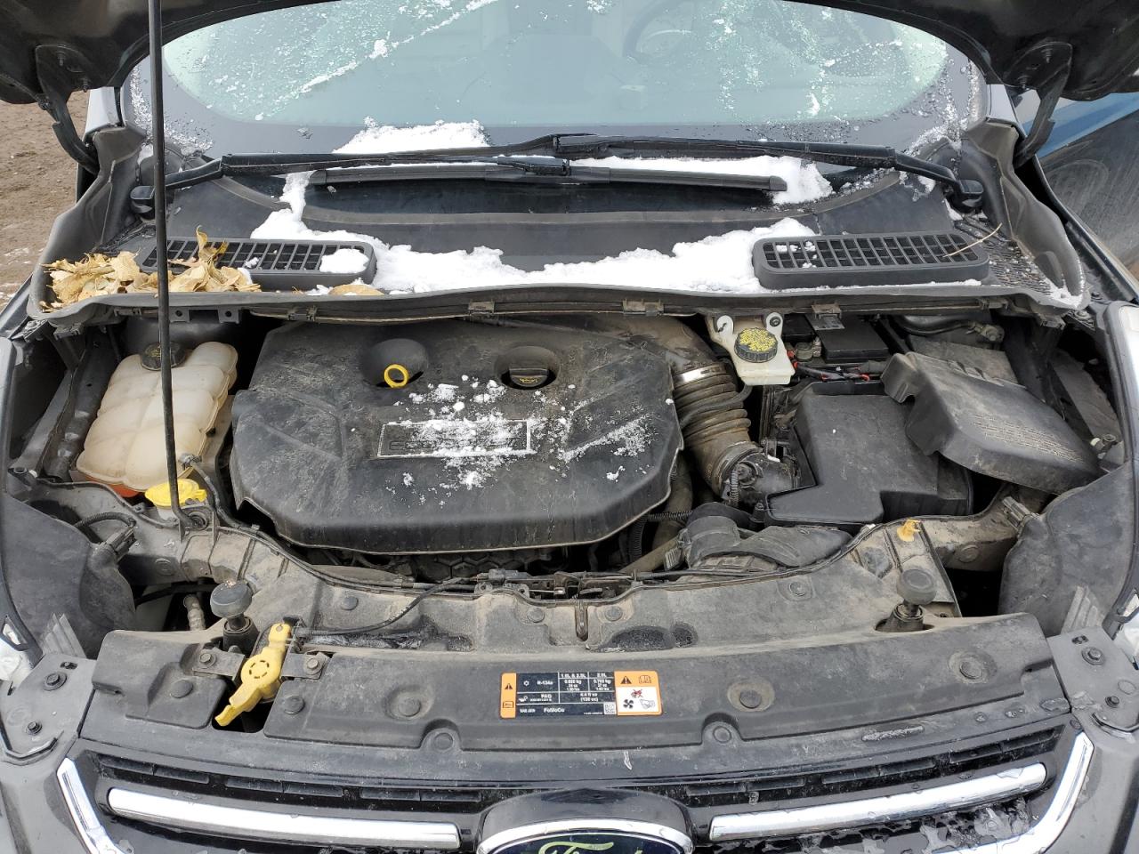 2015 Ford Escape VIN 1FMCU9J98FUB06230 Copart auction photo, side / undercarriage damage thumbnail 13