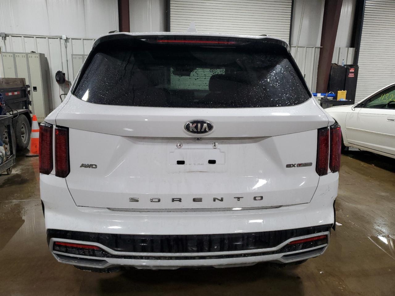 2021 KIA Sorento VIN 5XYRHDLF2MG060255 Copart auction photo, front end damage thumbnail 6
