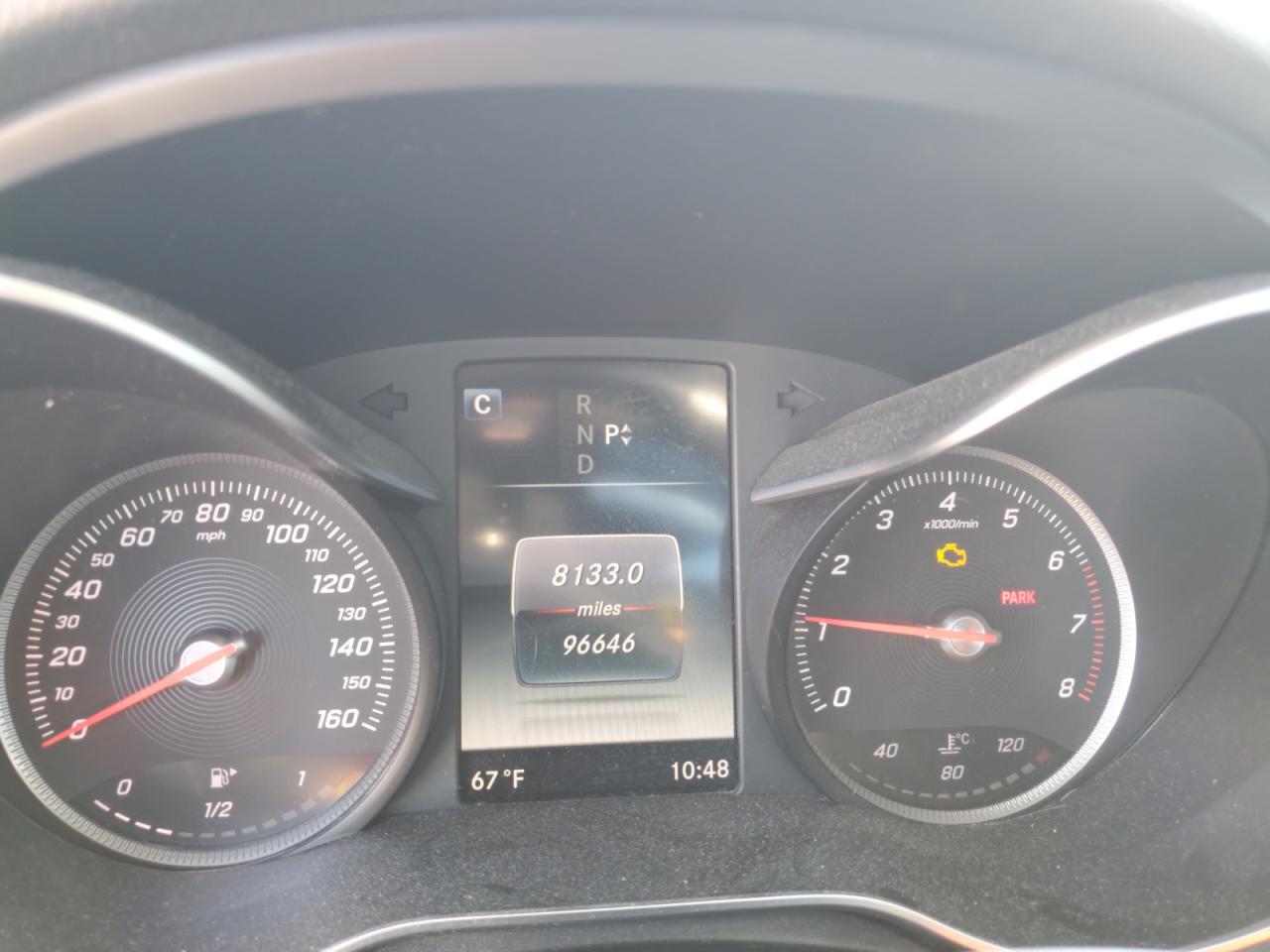 2017 Mercedes-Benz C-klasse VIN 55SWF4KB4HU228755 Copart auction photo, rear end damage thumbnail 9