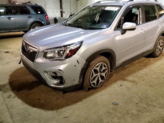 2020 Subaru Forester VIN JF2SKAJC1LH416180 Copart auction photo, front end / side damage thumbnail 11