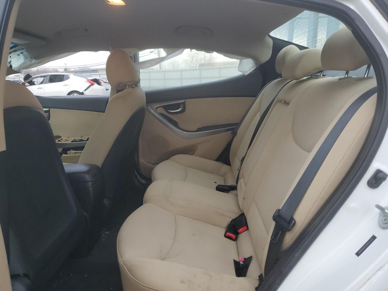 2013 Hyundai Elantra VIN 5NPDH4AE3DH231320 Copart auction photo, front end / side damage thumbnail 10