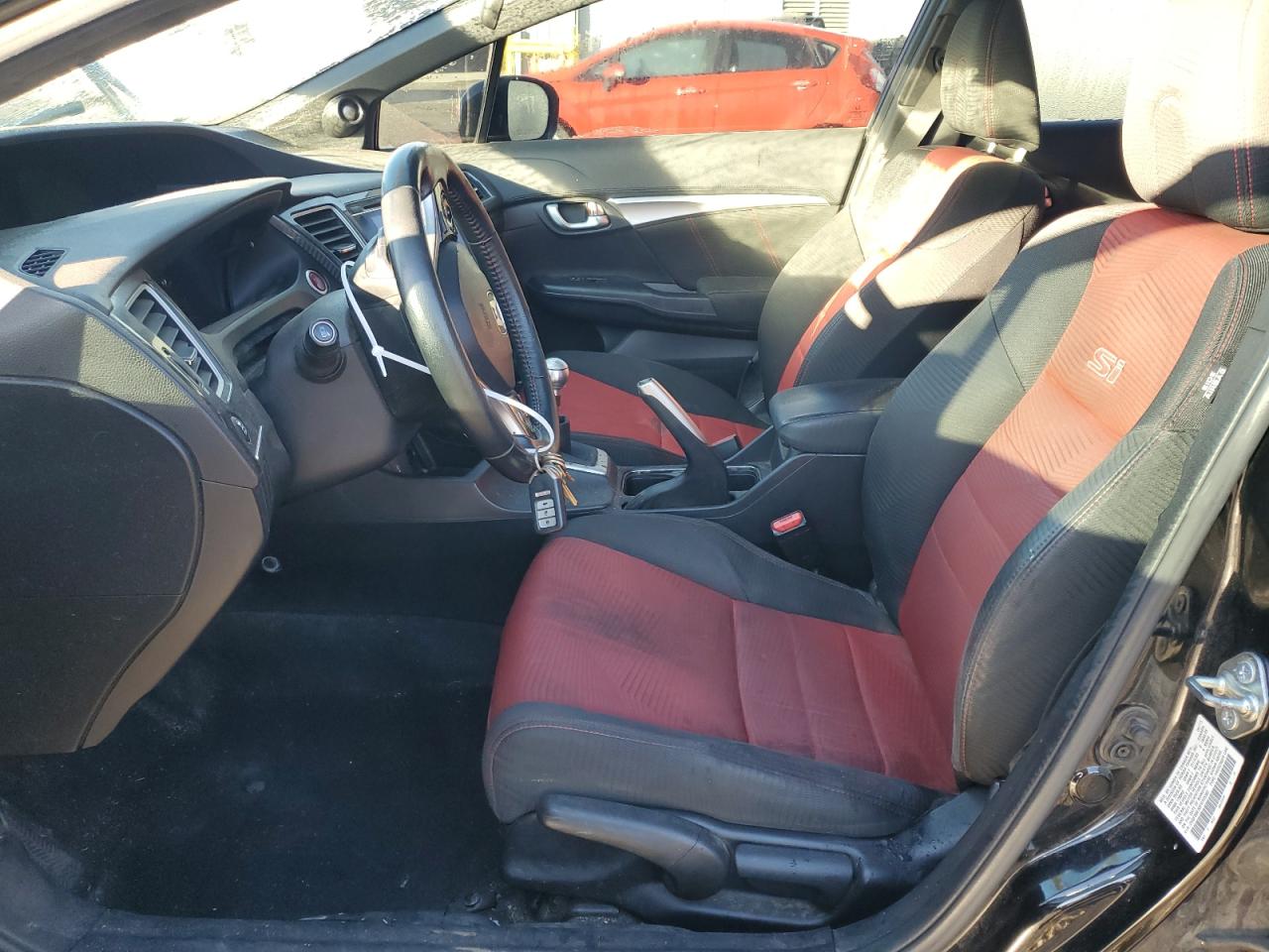 2015 Honda Civic VIN 2HGFB6E50FH705382 Copart auction photo, front end damage thumbnail 7