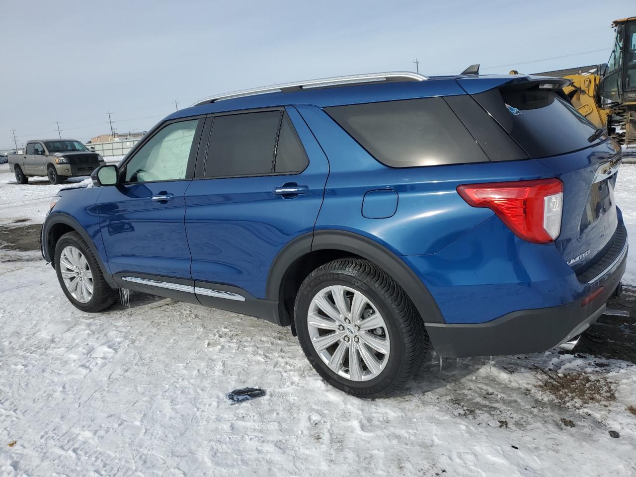 2021 Ford Explorer VIN 1FM5K8FW2MNA11693 Copart auction photo, front end damage thumbnail 2