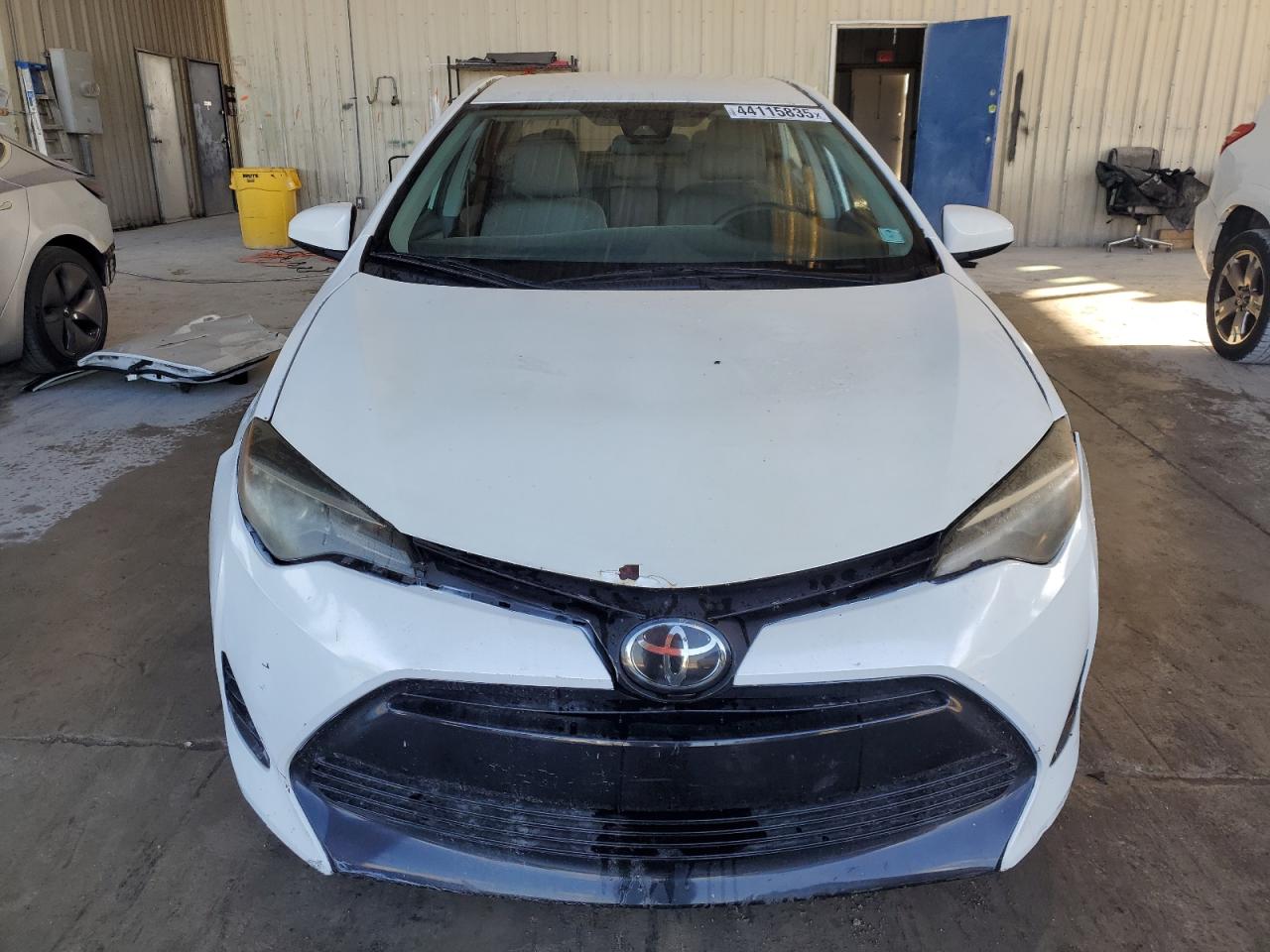 2017 Toyota Corolla VIN 5YFBURHE1HP603879 Copart auction photo, front end / rear end damage thumbnail 5
