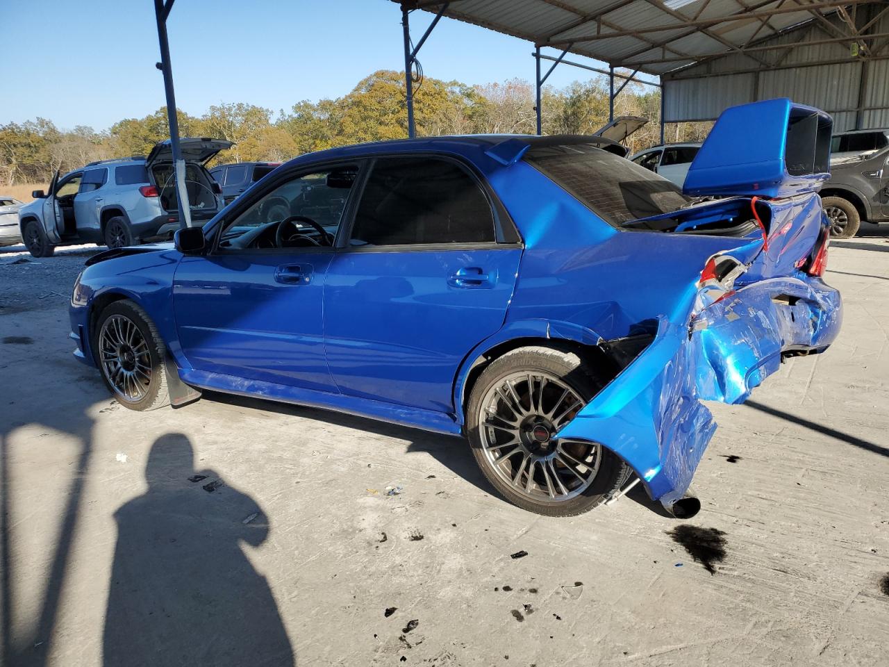 2006 Subaru WRX VIN JF1GD70666L503769 Copart auction photo, rear end / front end damage thumbnail 2