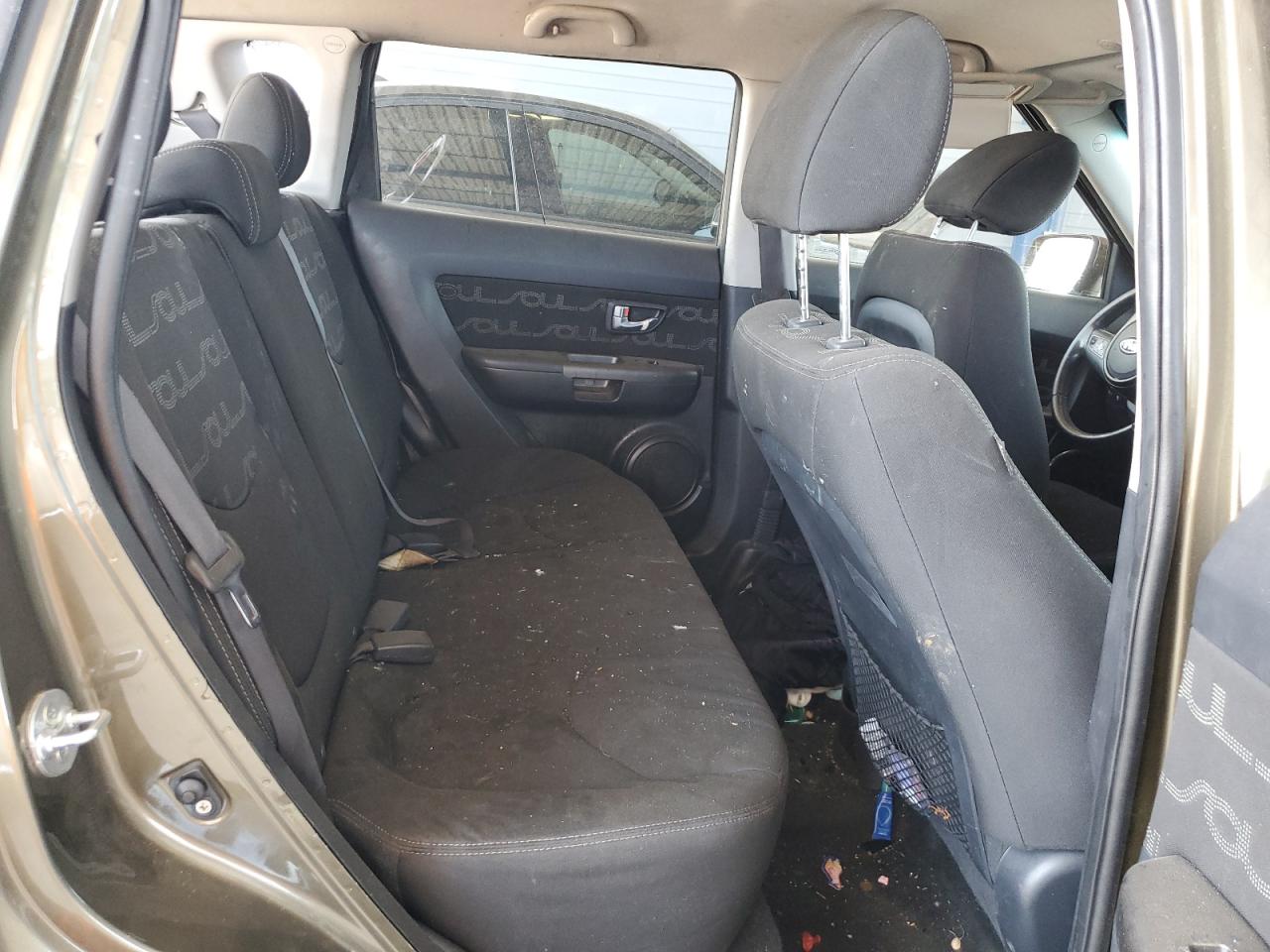 2012 KIA Soul VIN KNDJT2A69C7454303 Copart auction photo, all over damage thumbnail 10