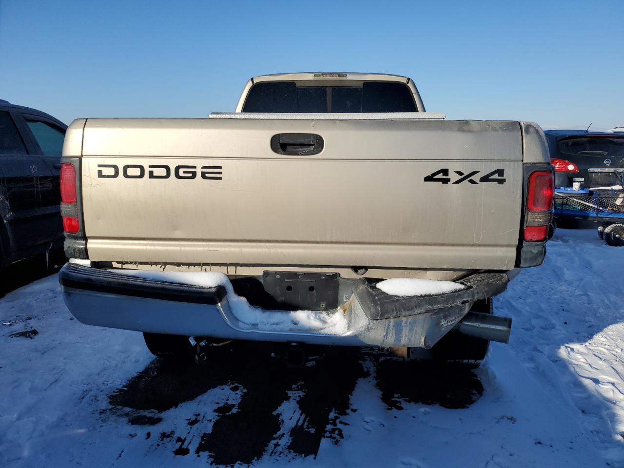 2002 Dodge RAM VIN 3B7KF23C42M275654 Copart auction photo, front end / rear end damage thumbnail 6