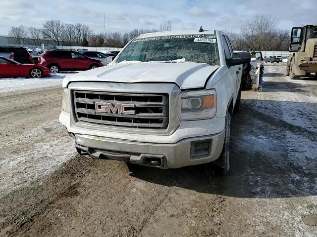 2015 GMC Sierra VIN 1GTV2TEC8FZ214291 Copart auction photo, rear end / front end damage thumbnail 10