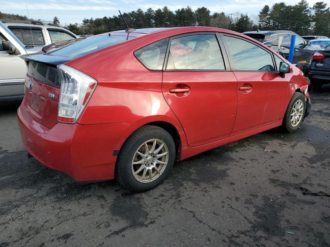 2010 Toyota Prius VIN JTDKN3DU0A0070866 Copart auction photo, front end / minor dent/scratches damage thumbnail 3